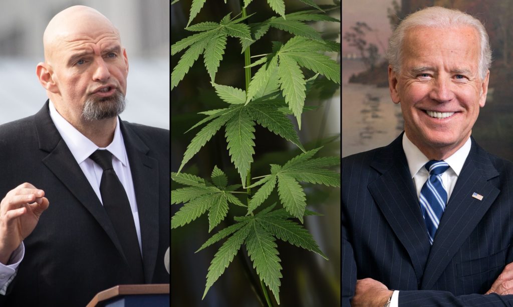 President Biden Discusses Marijuana With Senate Candidate Fetterman At Labor Day Meeting