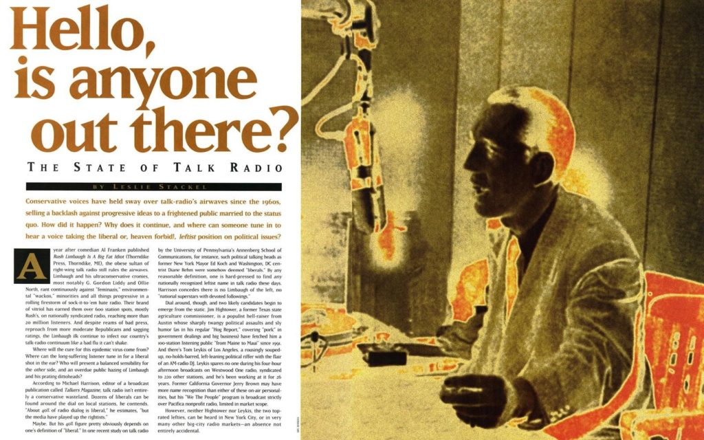 From the Archives: Hello, is anyone out there? (1997)