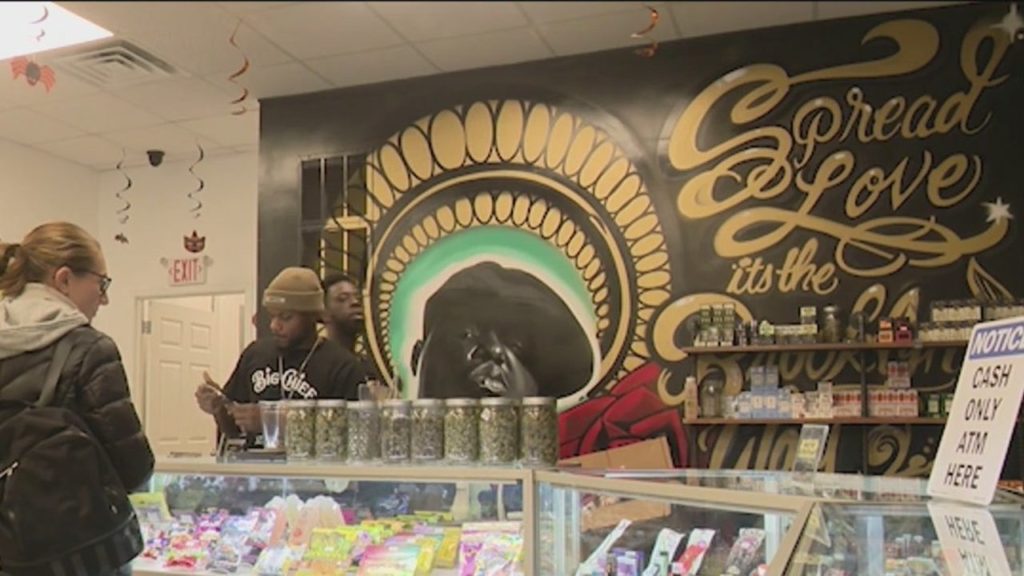 Illegal marijuana shop raided in Brooklyn