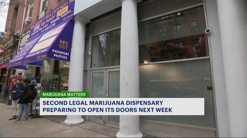 NY's first individually owned legal cannabis dispensary to open in the Village