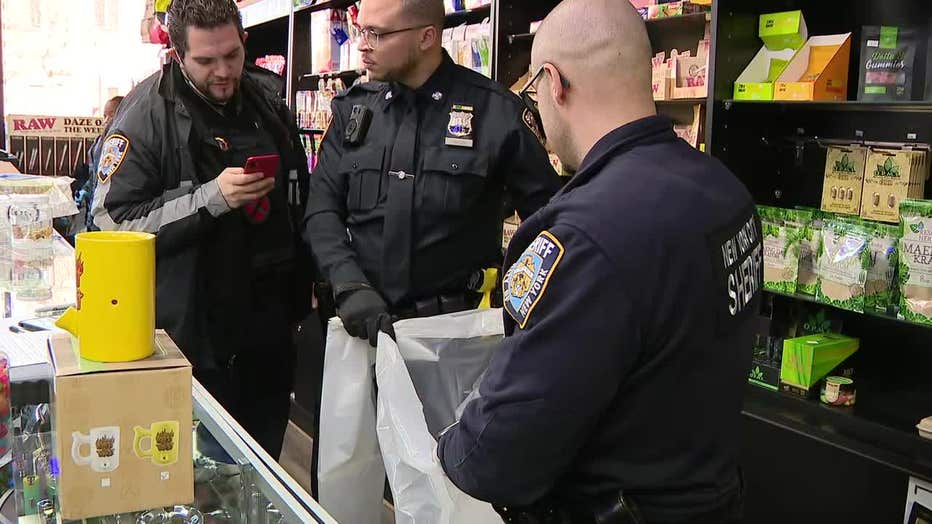 Raids target illegal cannabis sales on Staten Island