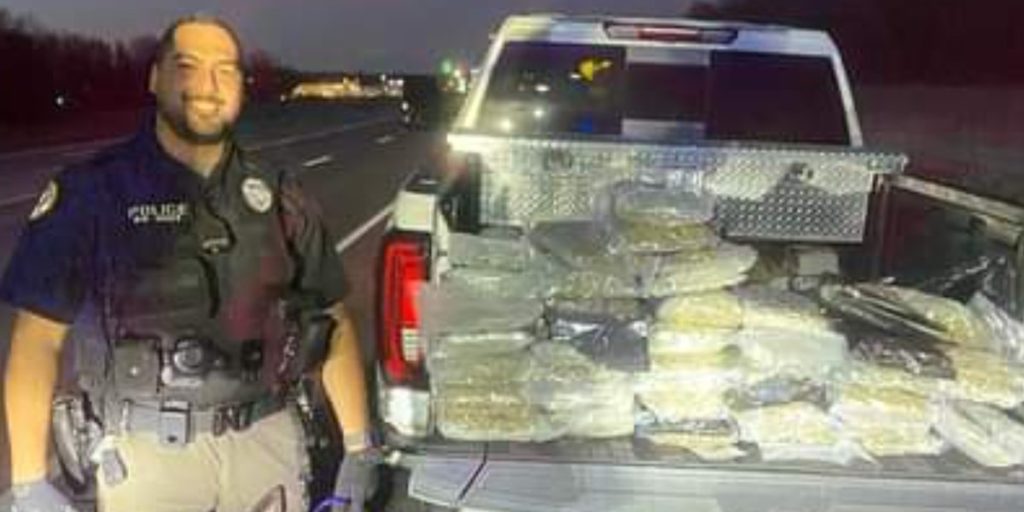 ‘You guys got me:’ Police report uncovering 53 pounds of pot in pickup