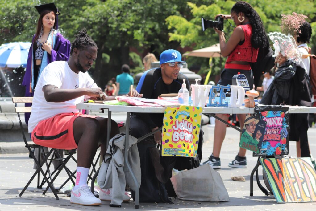 High times for NYC cannabis street vendors who make big bucks out in the open — and few try to stop them