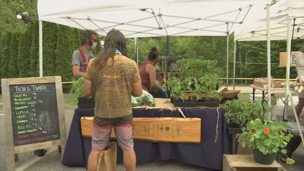 Along with lettuce and tomatoes, you could soon buy pot at your local farmer’s market