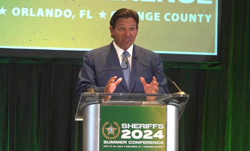 DeSantis criticizes proposed pot amendment at Sheriffs Convention