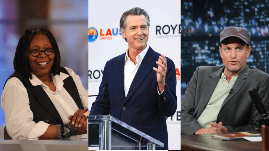 Whoopi Goldberg, Woody Harrelson urge Newsom to legalize ‘cannabis cafes’