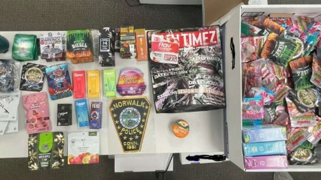 Norwalk police find illegal THC products, marijuana at Westport Avenue smoke shop, officials say