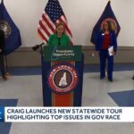 Craig, Ayotte clash on taxes, cannabis legalization in race for New Hampshire governor