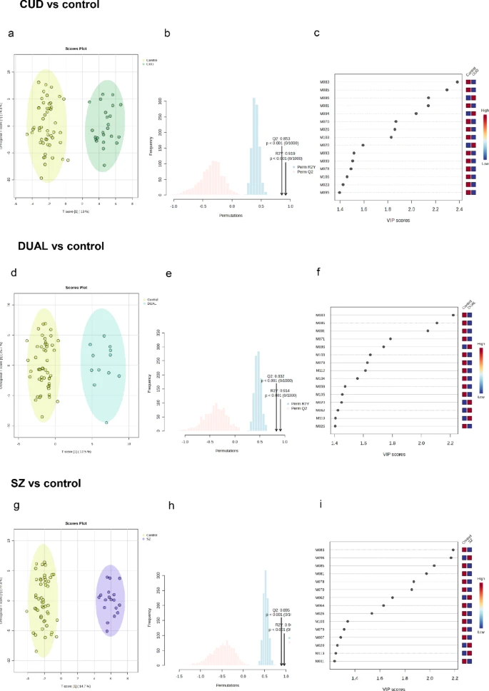 Uncovering metabolic dysregulation in schizophrenia and cannabis use disorder through untargeted plasma lipidomics