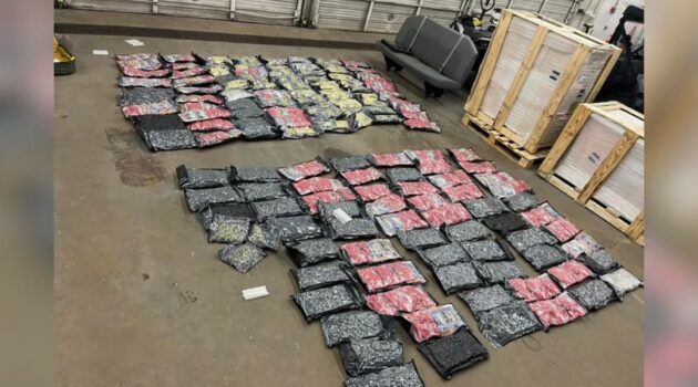 150 pounds of marijuana found in rental van during traffic stop